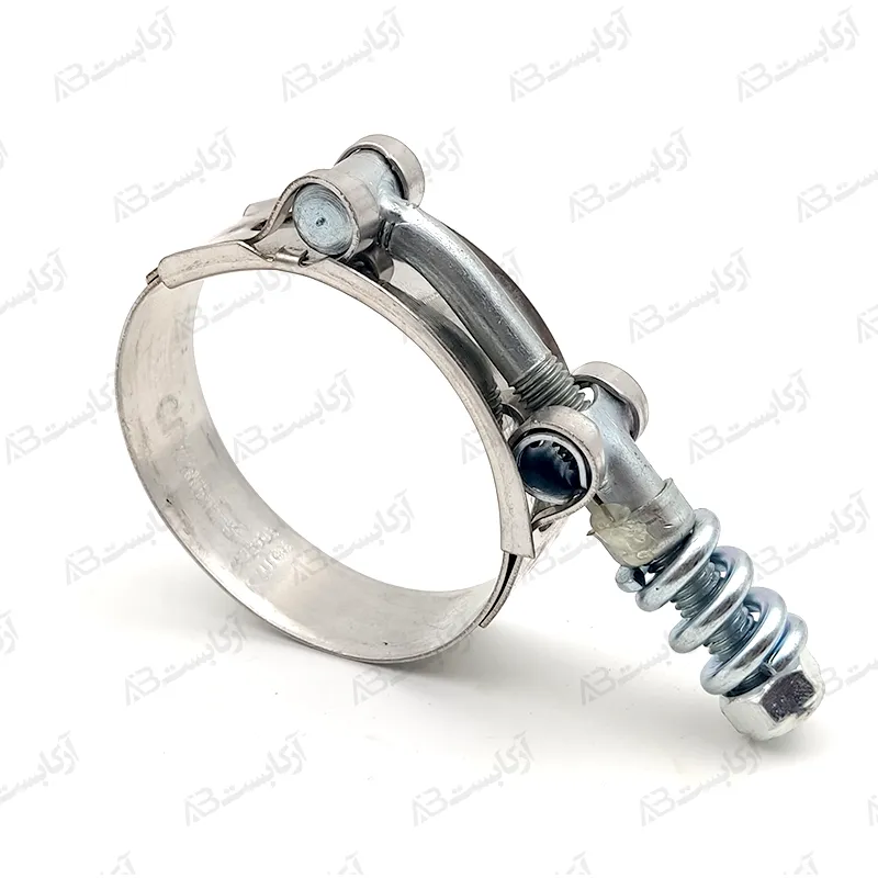 بست استیل فنردار