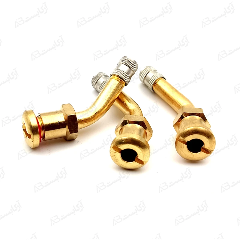 والف لاستیک کامیون برنجی سایز 5