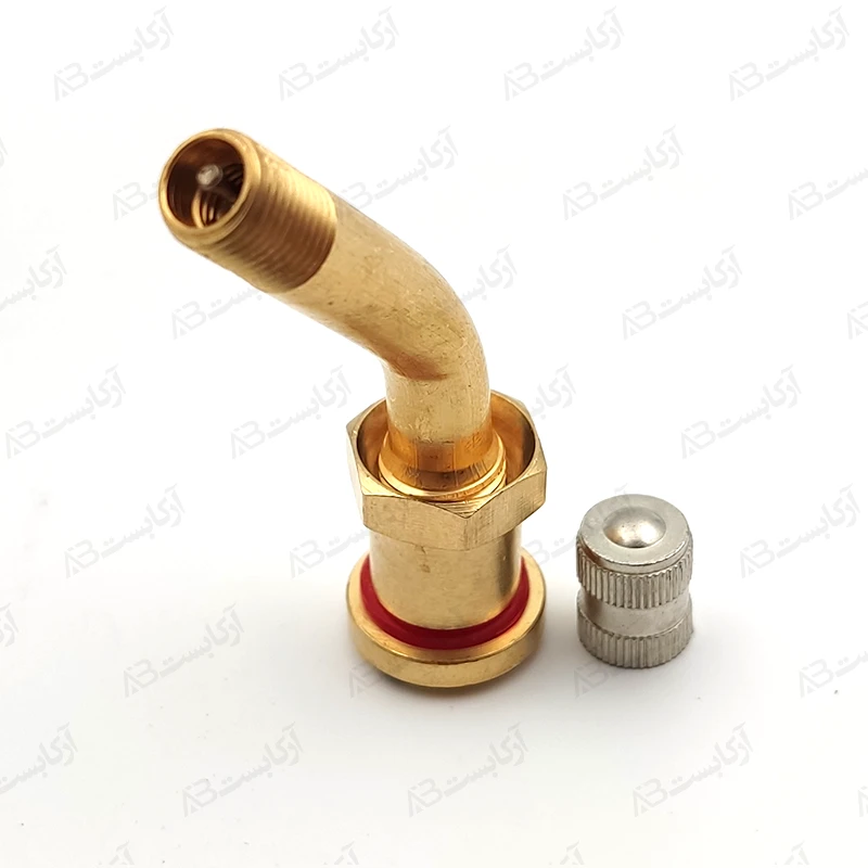 والف لاستیک کامیون برنجی سایز 5