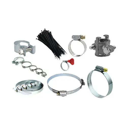 راهنمای کامل انتخاب و استفاده از بستهای صنعتی و خانگی: بست فلزی و پلاستیکی 9 بست فلزی و پلاستیکی