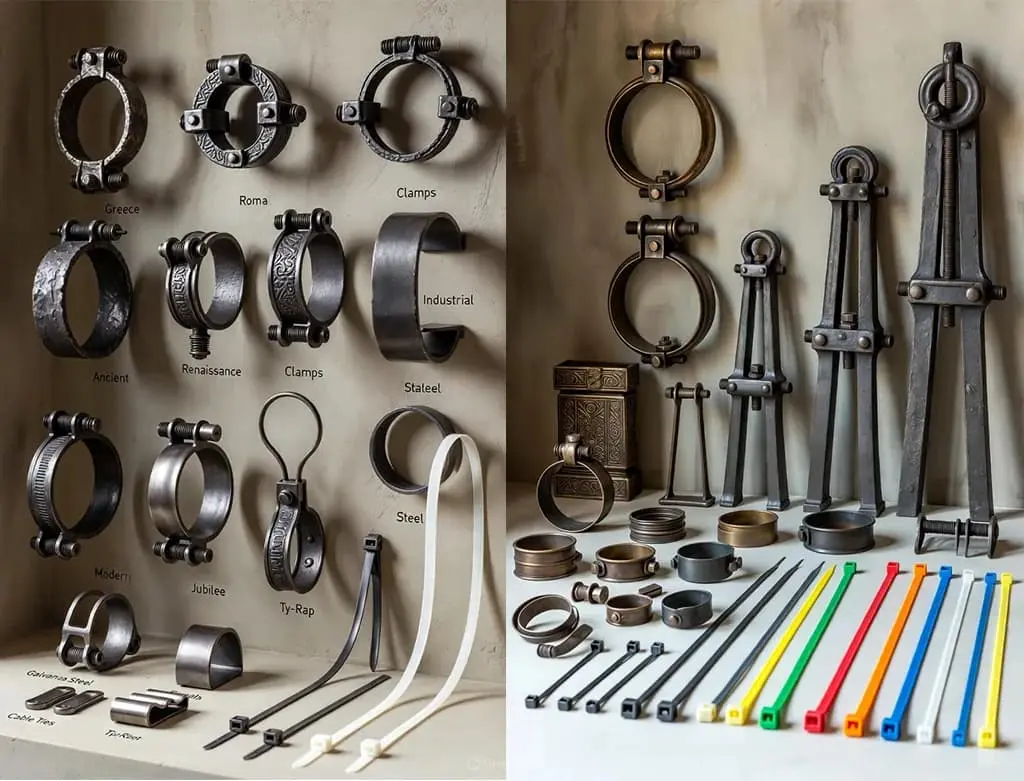 تاریخچه بست فلزی و بست کمربندی